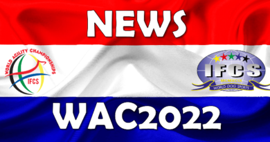 IFCS Announces 2022 World Agility Championship Dates & Venue